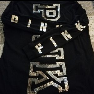 NWOT VS Pink Campus Long Sleeve Shirt